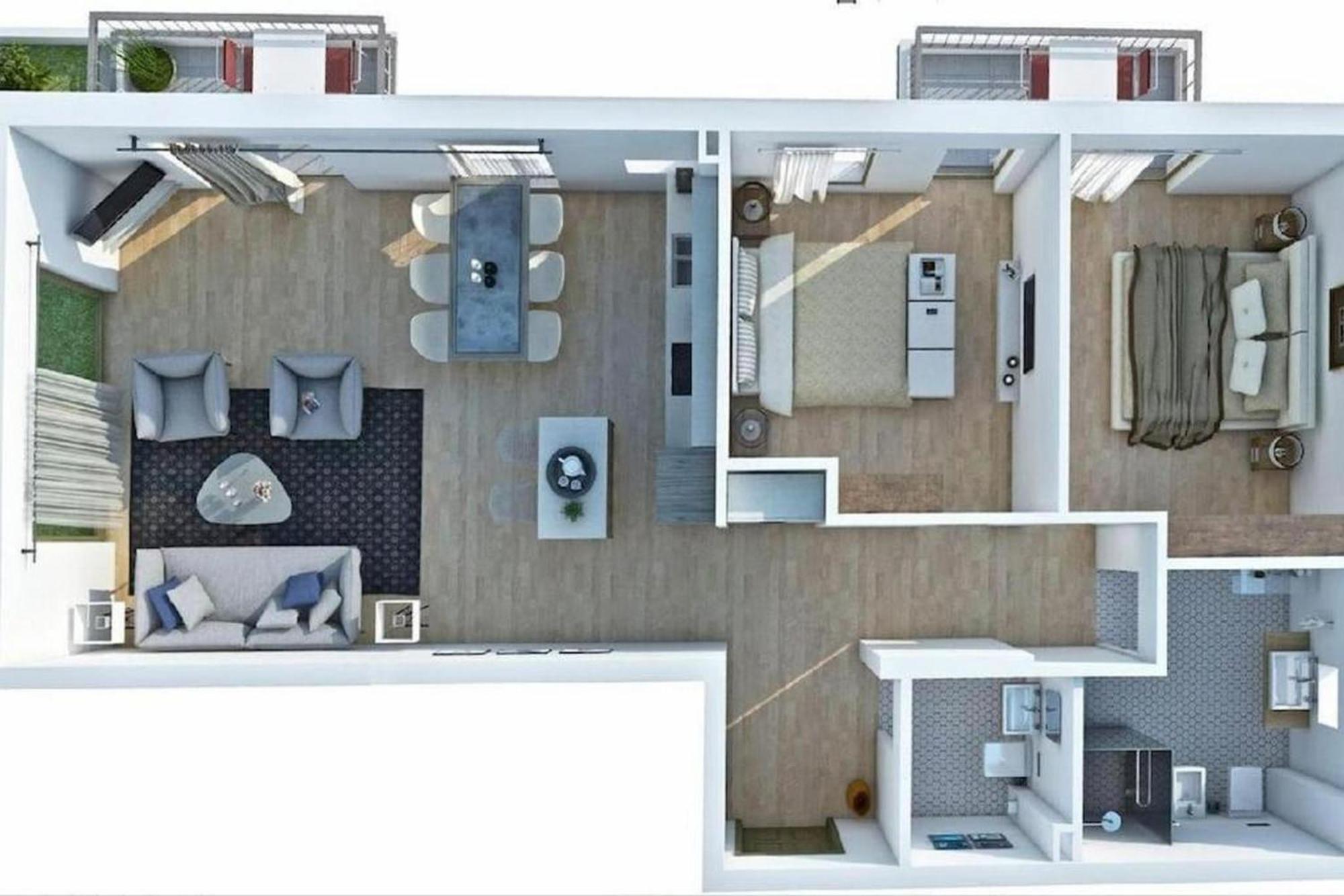 Ap Royal Oak - 2 Bedroom Apartment In Budva Bagian luar foto